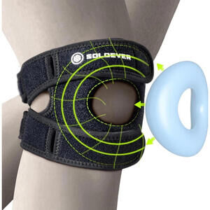 Knee Brace Adjustable Compression Support for Sport Joint Pain Arthritis Relief